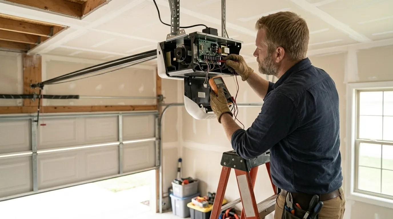 Repaired & tested - Denver garage door service