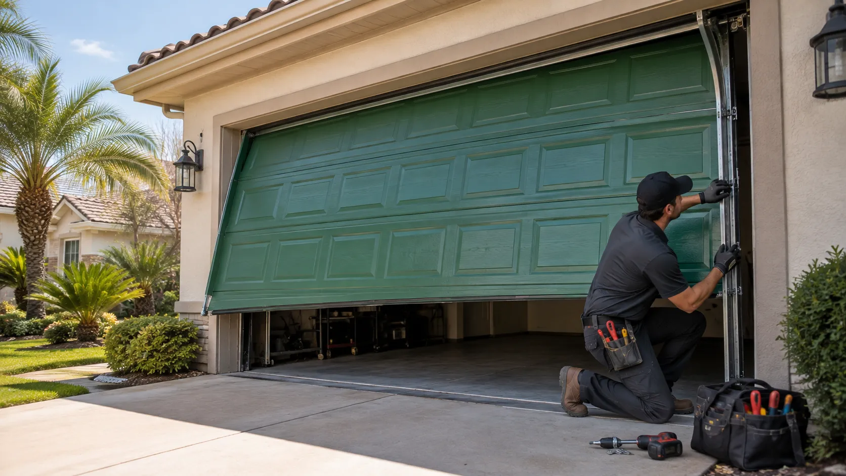 Garage Door Work in Norfolk Glen
