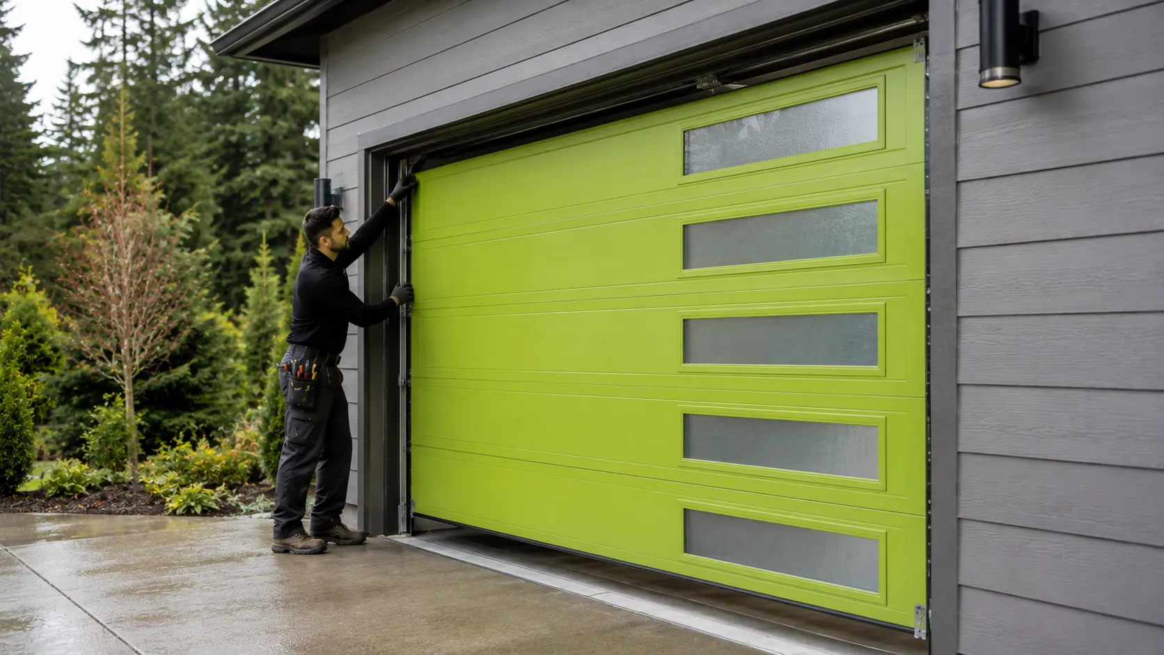 Garage door service in Denver